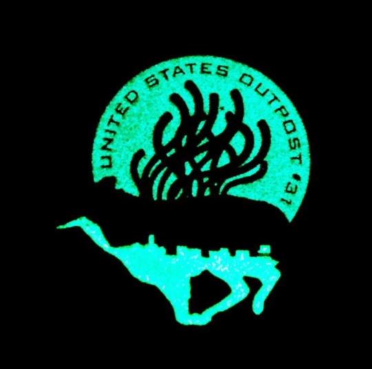 US Outpost #31 (Blue) – Glow in the Dark